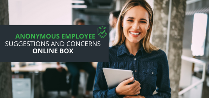 online employee suggestions box, employee suggestions box canada, employee concern box canada